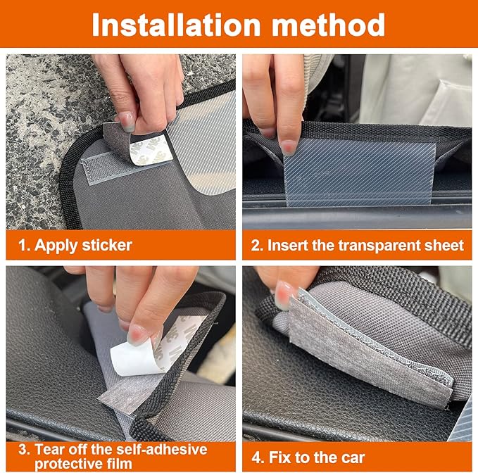 DogLemi 2 Pack Dog Car Door Protector 600D Oxford