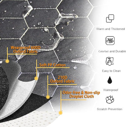 Dog Seat Covers for Back Seat 3, 100%