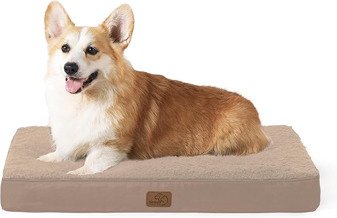 Bedsure Large Dog Crate Bed 75 lbs,