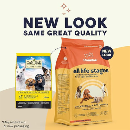 CANIDAE? All Life Stages Chicken Meal & Rice Formula Dog Dry 15 lb