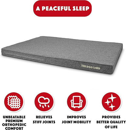 The Dog’s Bed Orthopedic Memory Foam Dog Bed 64x44, Pain