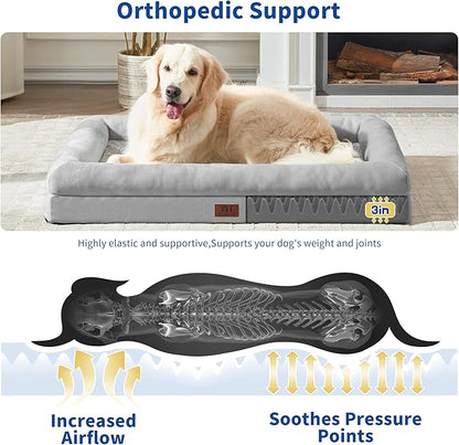 Extra Large Dog Bed Orthopedic (XL,42in)