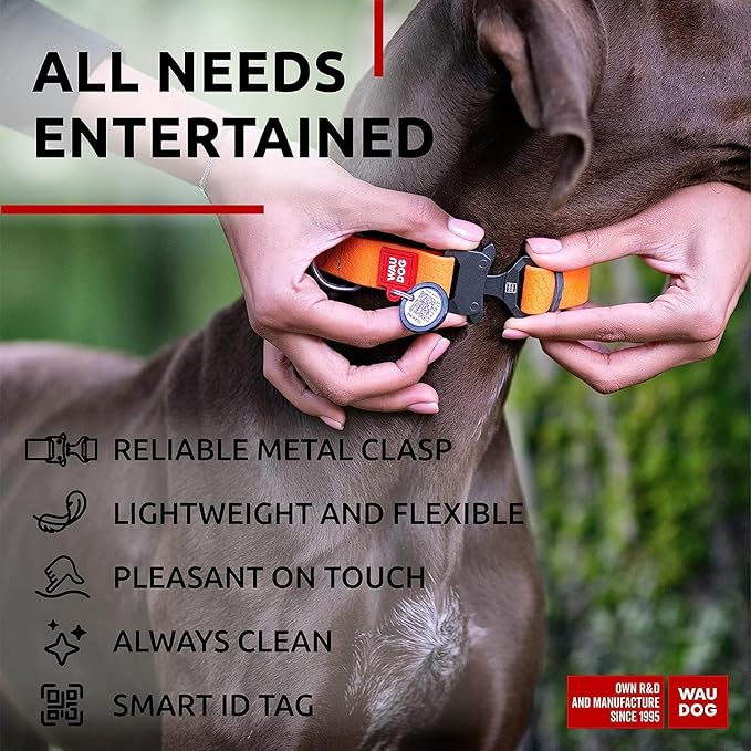WAUDOG Waterproof Dog Collar