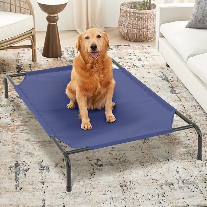 MoNiBloom Elevated Dog Bed for Large Dogs 50 Inches