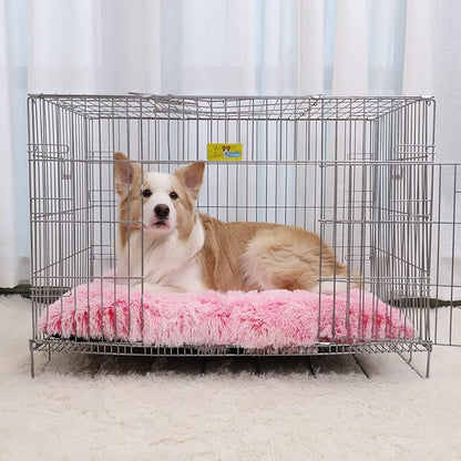 Vonabem Large Dog Bed Pink 36inch 35 23 inch