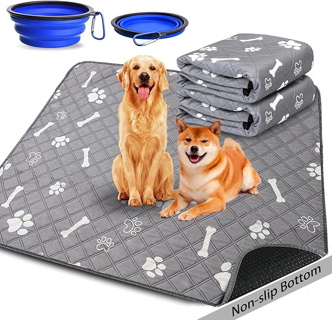 Washable Reusable Training Pads 36"x48" for 2 Pack