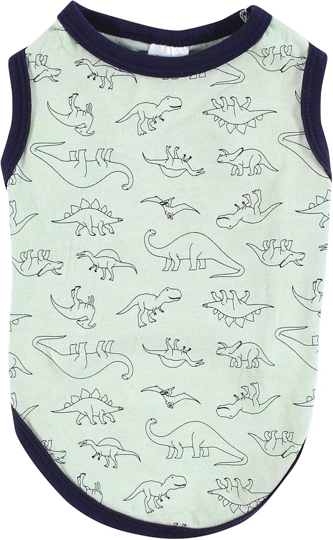 Luvable Friends Dog Pet Dog and Cats Cotton T-Shirts 2pk