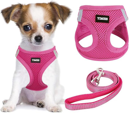 YIMEIS Dog Harness and Leash Set 1)