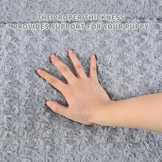 NOYAL Dog Bed Mat Soft Washable Dog Crate