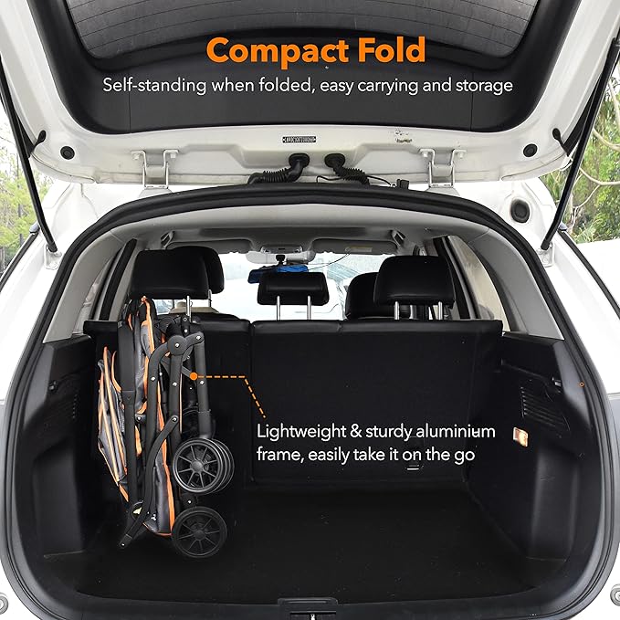 Dog Stroller for Small Medium Dogs and Cats 30LBS Puppies