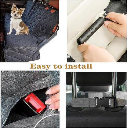 Dog Car Seat Cover for Back Seat