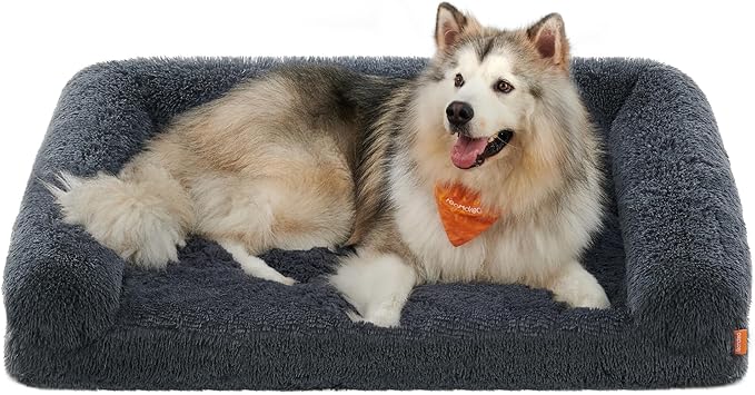 Feandrea Dog Bed 48 x 33.5 x 9.5 Inches, UPGW234G02