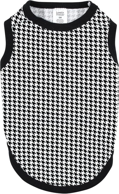 Luvable Friends Dog Pet Dog and Cats Cotton T-Shirts 2pk