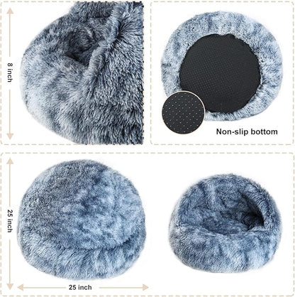 Calming Dog Beds for Small Dogs 25inch