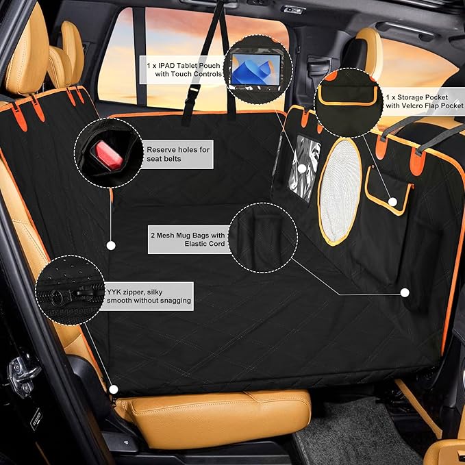 Back Seat Extender for Dog 460lbs for