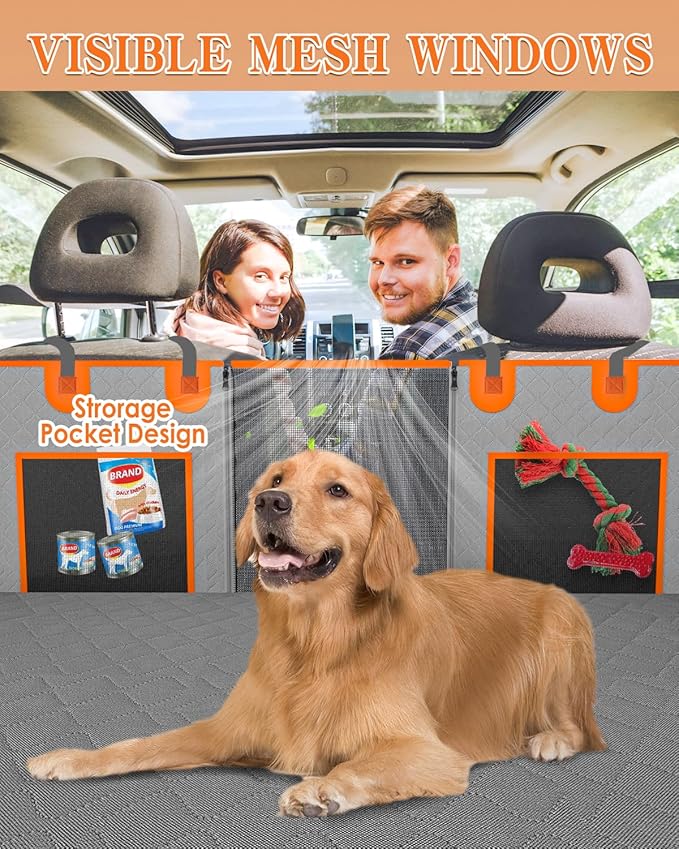 Back Seat Extender for Dogs
