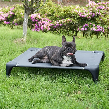 Elevated Dog Bed for Medium Dogs 150lbs, Durable