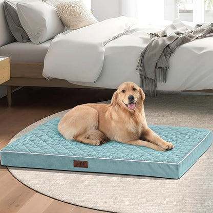 Orthopedic Dog Beds for Large Dogs with Removable Washable Cover 48 inch,
