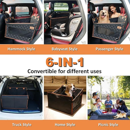 Dog Car Seat for Large Medium Small Dogs