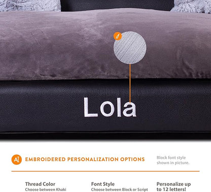 Moots Premium Leatherette Sofa Pet Bed