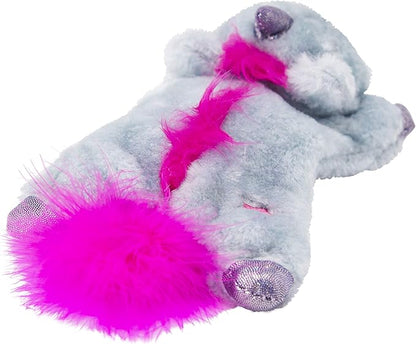 Catstages Cuddle Pal Microwaveable Plush Unicorn Cat Toy