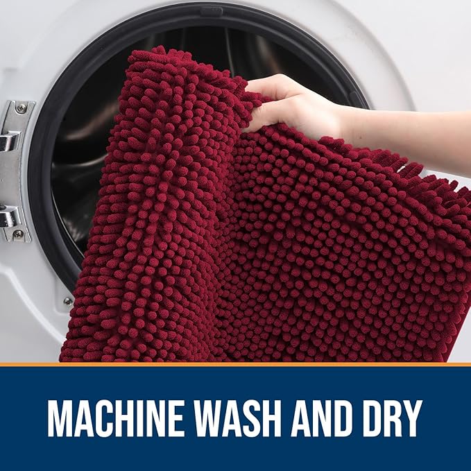 OLANLY Dog Door Mat for Muddy Paws 70x24