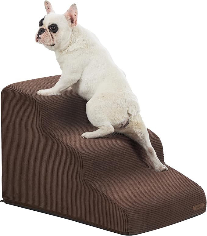 Lesure Dog Stairs for Small Dogs 3 Steps