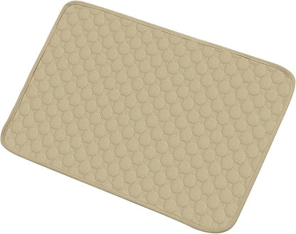 X AUTOHAUX Dog Seat Cover Reuse Car Seat 70x50cm Khaki