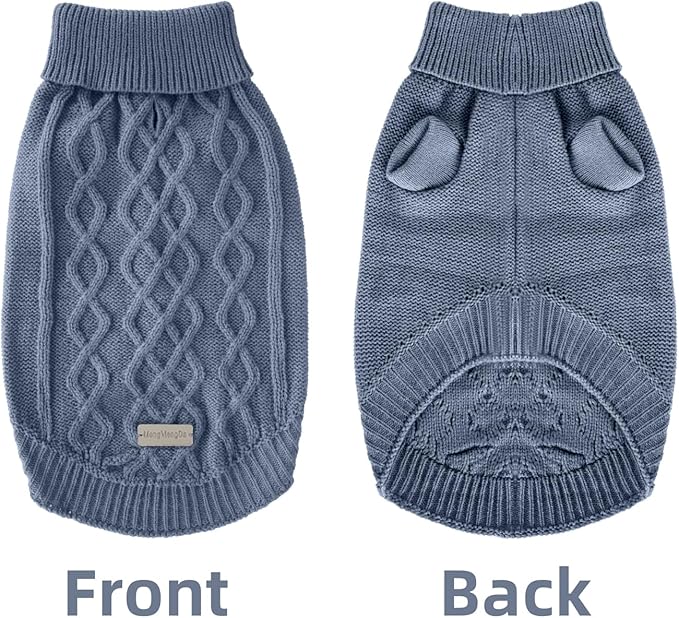 Small Dog Warm Winter Sweater MengMengDa Pet Dog