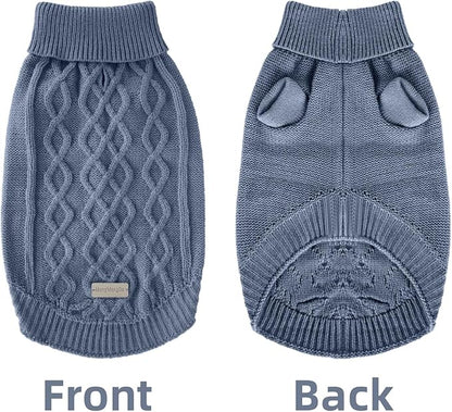 Small Dog Warm Winter Sweater MengMengDa Pet Dog