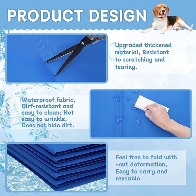 Dog Cooling Mat 26 x 20 Inch