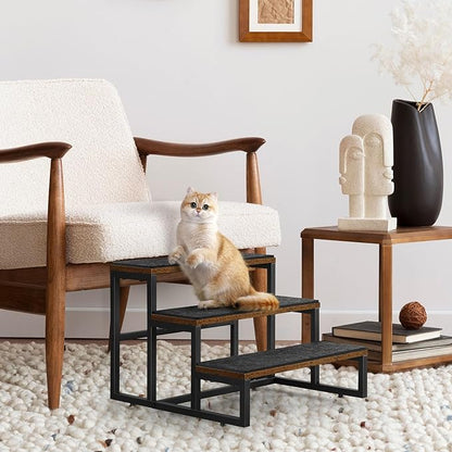 Dog Stairs for Small Dogs 3 Tier, 3 Steps