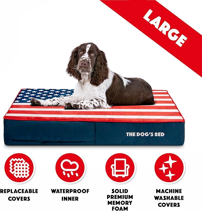 The Dog’s Bed Orthopedic Memory Foam Dog Bed 40x25,Pain Relief