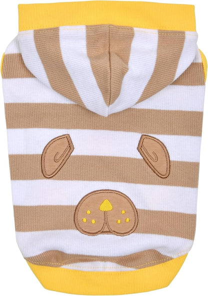 Puppia Spring/Summer HOOCH Dog Hooded Shirt Trendy Fashionable Cute Dog Apparel