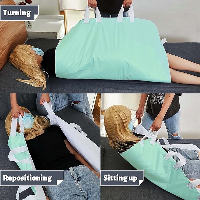 Pawertech 34x36 Positioning 4-Layer Bed Pad with Handles