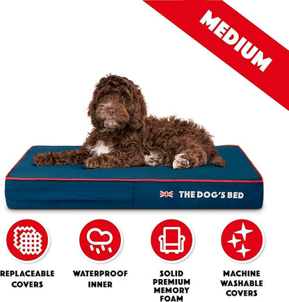 The Dog’s Bed Orthopedic Memory Foam Dog Bed 34x22, Pain