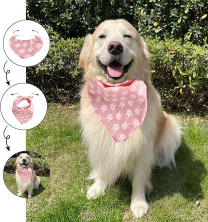 4 Pack Dog Bandana