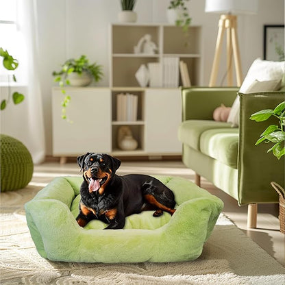 Dog Beds for Small Dogs (Gerrn,27inch)