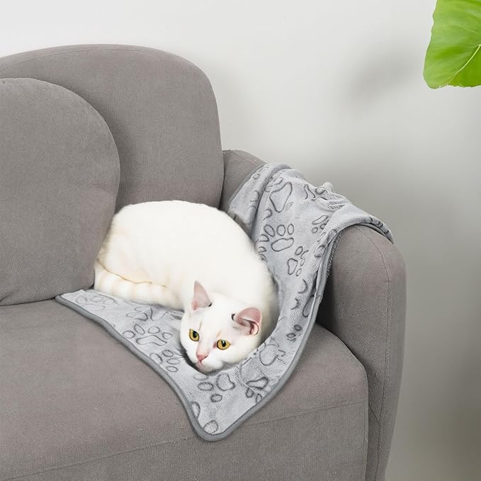 1 Pack 3 Dog Blanket Super Soft Warm Medium(29"x20")