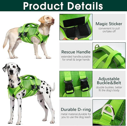 Kuoser Dog Life Jacket High Flotation