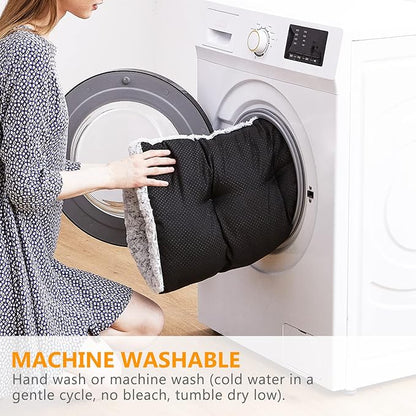 Dog Bed Kennel Pad Washable Anti-Slip Crate Mat (24-inch)