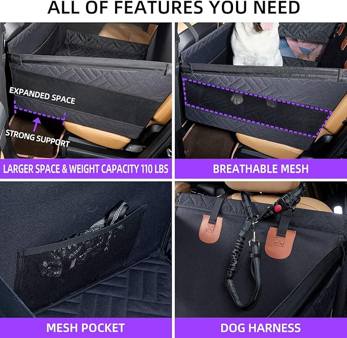 Dog Car Seat for Medium Dogs