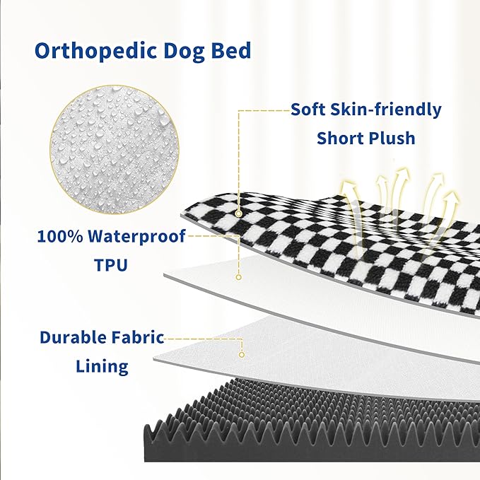 Dog Beds for Large Dogs 36 inch,