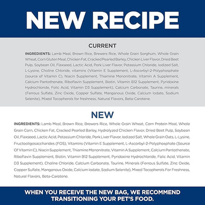 Hill's Science Diet Adult 1-6, Adult 1-6 Premium Nutrition, Small Kibble, Dry Dog Food, Lamb & Brown Rice, 15.5 lb Bag