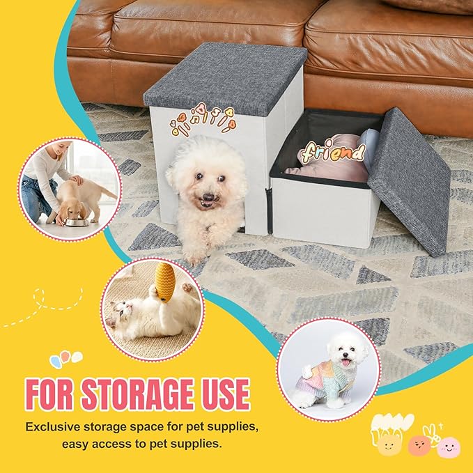 Dog Stairs for High Beds 22 inches(2