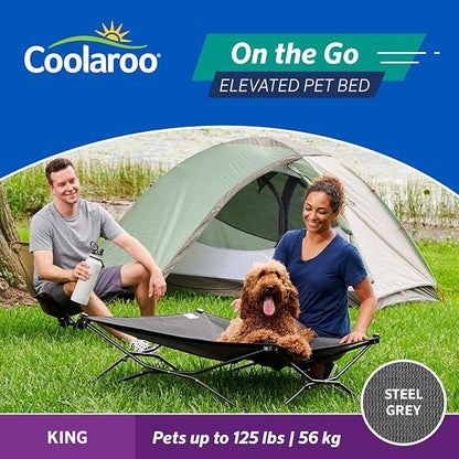 Coolaroo On The Go Cooling Elevated Dog Bed