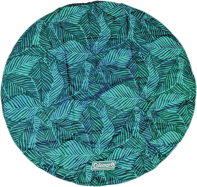 Coleman Round Reversible Cooling Pet Mat 36", Navy