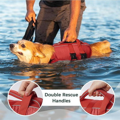 Kuoser Dog Life Jacket High Flotation