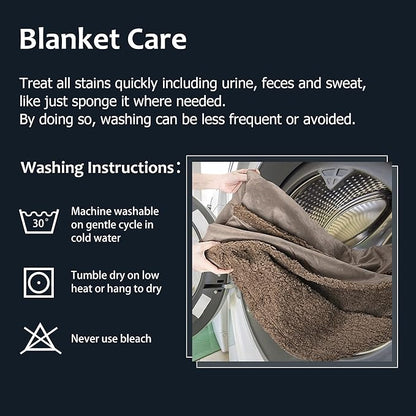 Kritter Planet Love Waterproof Bed Blankets for Couples