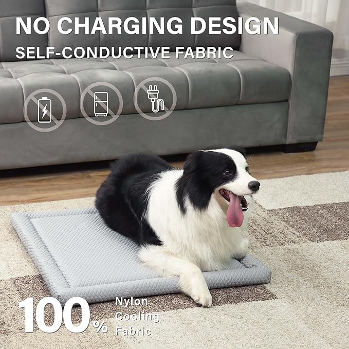 Breathable Dog Cooling Pad Kennels(23" Lx17 Wx1.5 T)